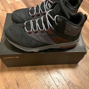 Men’s Merrell Zion Mid Waterproof Hiking Boots